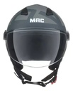 Casco Abierto Moto Mac Of721 Beat Rpm Gris/rosa Nova Mate Xs