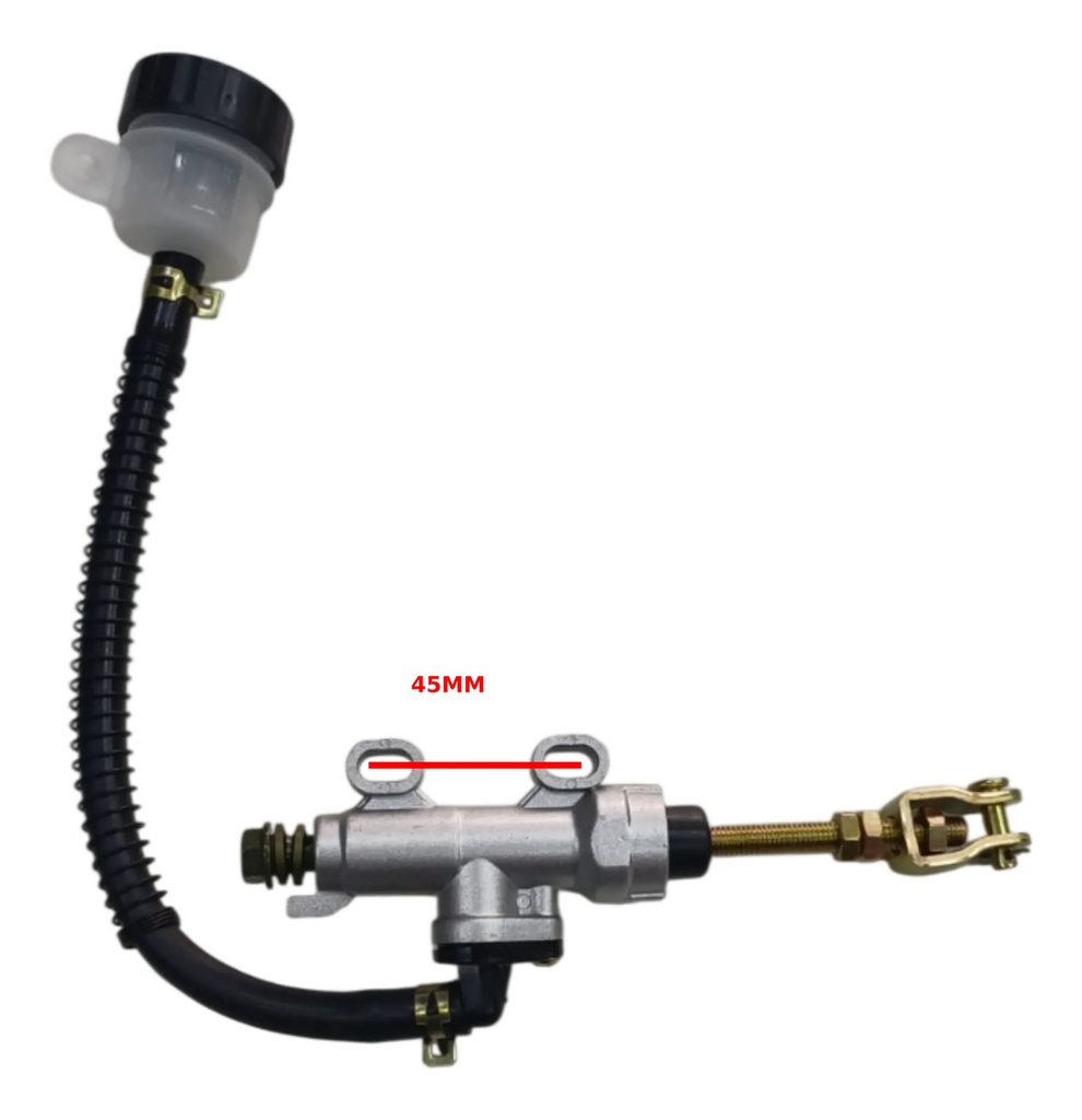 Bomba Freno Trasera Compatible Con  Yamaha Fz  3.0 Rpm Gris