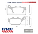 Pastillas Freno Trasera Frasle Honda Cbr 300 Invicta Inazuma