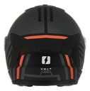 Casco Moto Integral Mac 070 Volt Rpm Negro/gris/naranja Rodak Mate Xxl