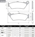 Pastillas De Freno Frasle Moto Bmw 600 800f Rpm