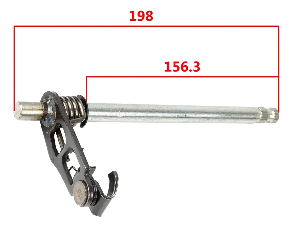 Eje Selector  De Cambios  Yamaha Fz 16 Rpm