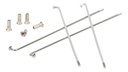 Set Rayos Delanteros Yamaha Xtz 125 36 Pcs Rpm Gris 1 Mm