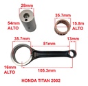 Kit Biela Completa Honda Titan 2002 / Nxr125 Bros Rpm