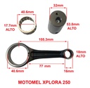 Kit Biela Completa P/ Motomel Xplora 250 W Standard
