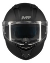 Casco Moto Integral Mt Stinger 2 Con Spoiler Rpm Negro Pure A1 Mate Xl