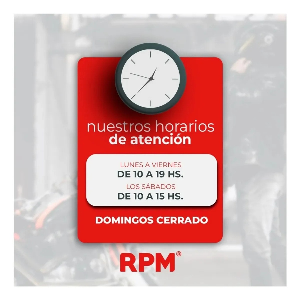 Maza Trasera Gilera Smash 110cc Rpm