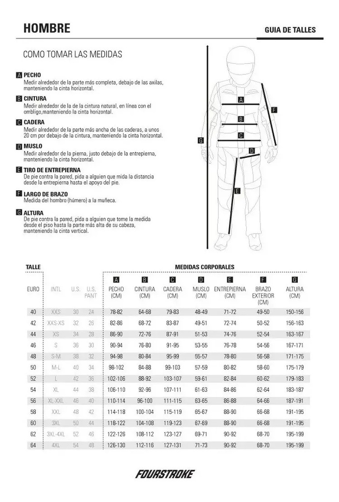 Campera Moto Fourstroke Initial Protecciones Rpm Azul M