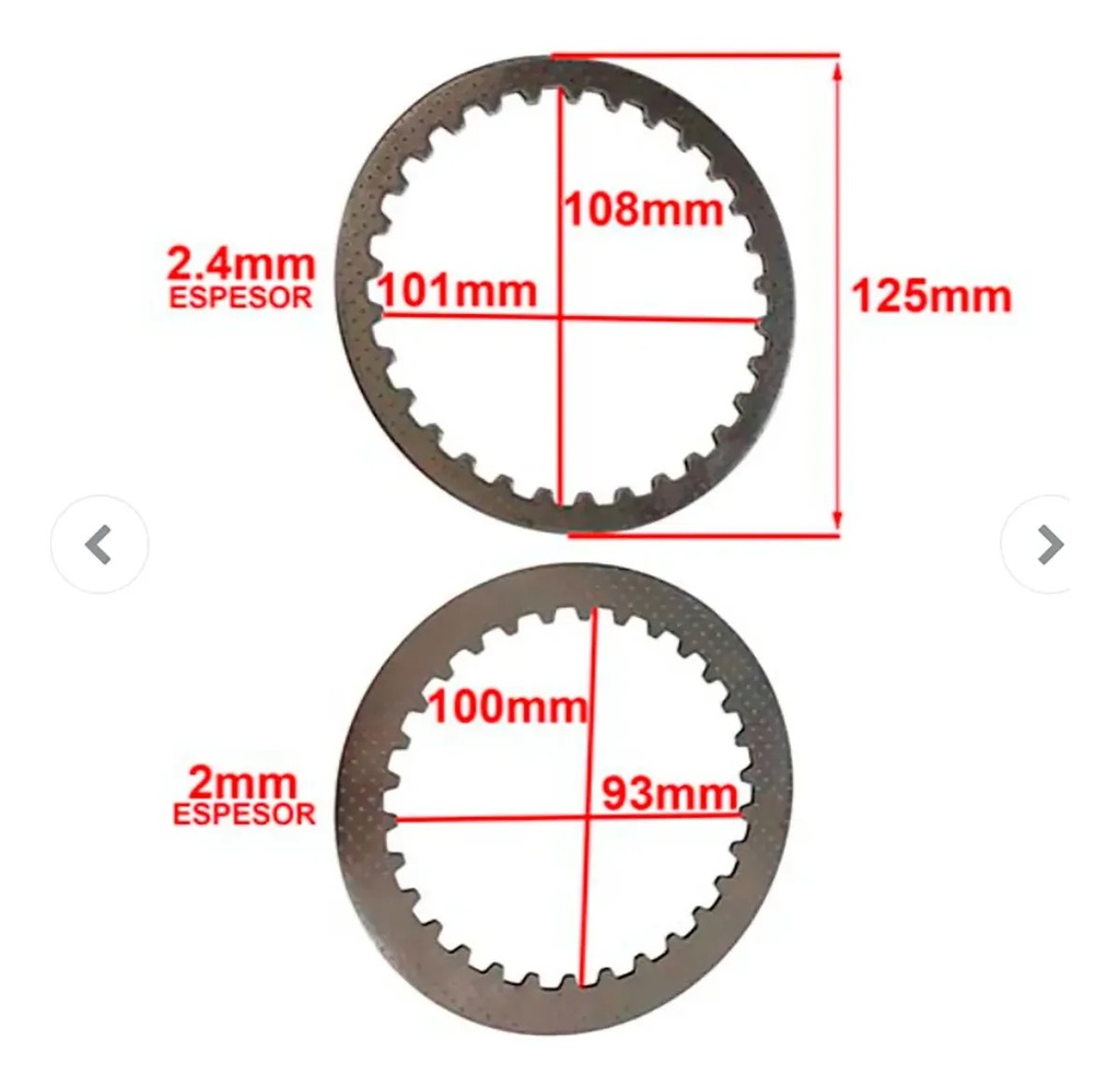 Separador De Embrague Honda Twister  Xr300l Tornado Rpm
