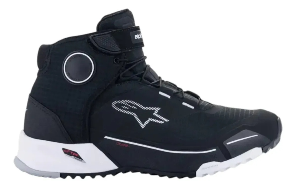 Zapatillas Botas Moto Hombre Alpinestars Cr-x Drystar Riding Negro/blanco 40 Ar
