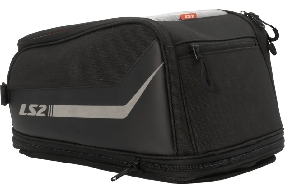 Bolso Tanque Moto Ls2 Freedom 13l Expandible Impermeable Rpm Negro