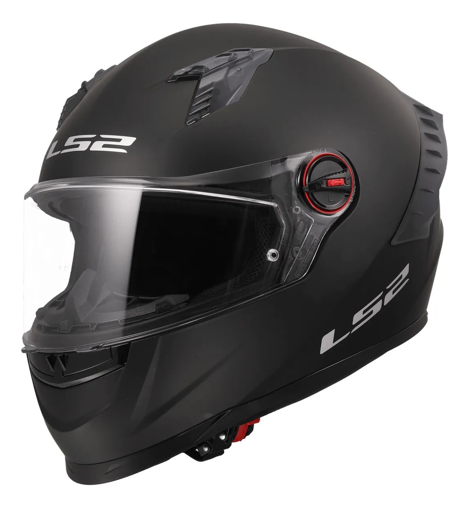 Casco Moto Integral Ls2 Ff816 Cosmos Rpm Negro Solid Mate Xxl