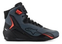 Zapatillas Moto Hombre Alpinestars Faster 4 Shoes Rpm Negro/gris/naranja 40.5