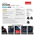 Campera Moto Touring Hombre Ls2 Zoom Con Protecciones Rpm Negro Liso Xxl