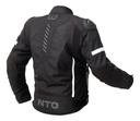 Campera Nto Moto Cordura Striker Hombre Protecciones Rpm Negro Liso M