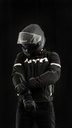 Campera Nto Moto Cordura Striker Hombre Protecciones Rpm Negro Liso M