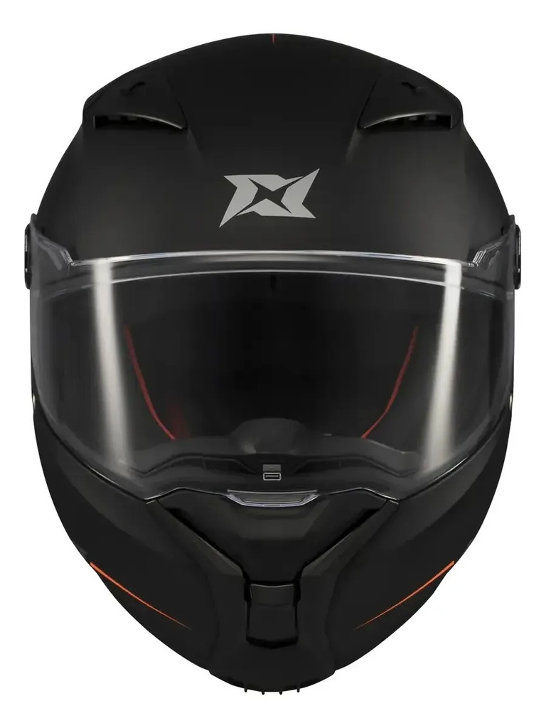 Casco Moto Integral Axxis Fenix Con Spoiler Rpm Negro Solid A1 Mate Xl