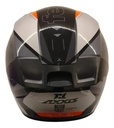 Casco Moto Integral Axxis Fenix Con Spoiler Rpm Gris Turbulence Z2 Brillo L