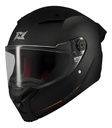 Casco Moto Integral Axxis Fenix Con Spoiler Rpm Negro Solid A1 Mate M