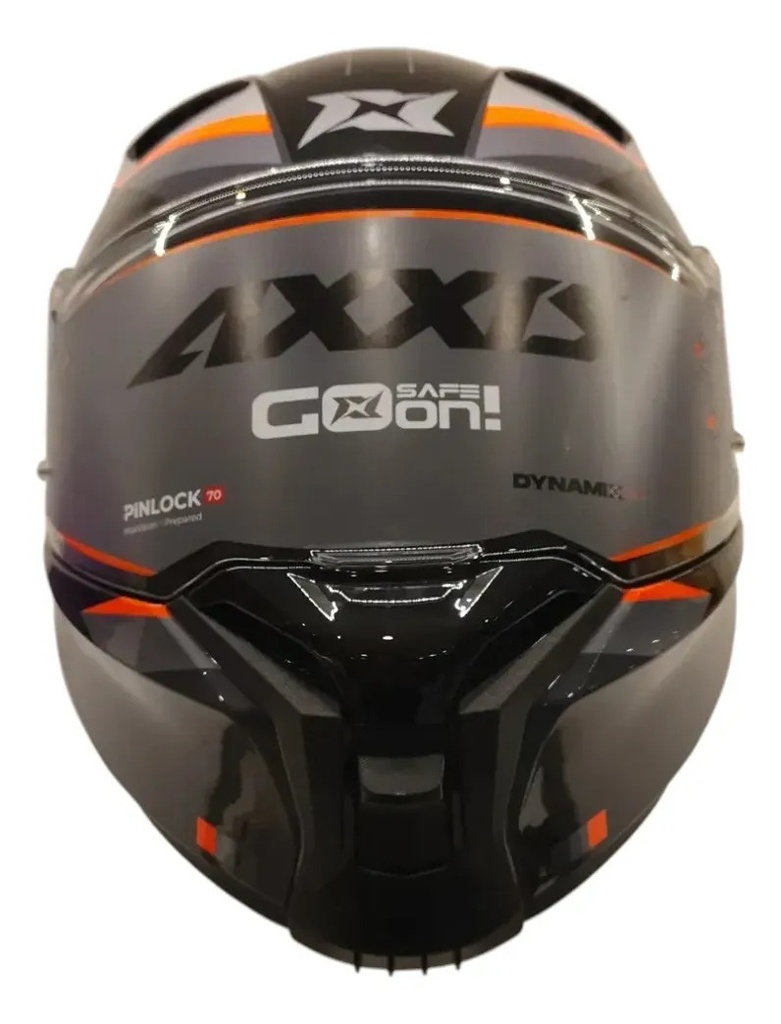 Casco Moto Integral Axxis Fenix Con Spoiler Rpm Gris Turbulence Z2 Brillo M