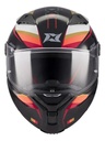 Casco Moto Integral Axxis Fenix Con Spoiler Rpm Negro/rojo Turbulence B5 Brillo L