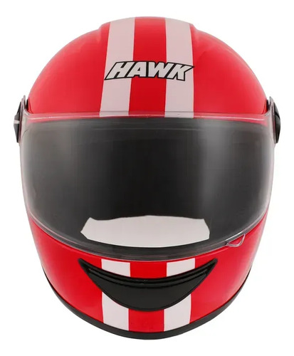 Casco Integral Para Niños Hawk Rsjuniorx Rpm Rojo Viper Brillante L