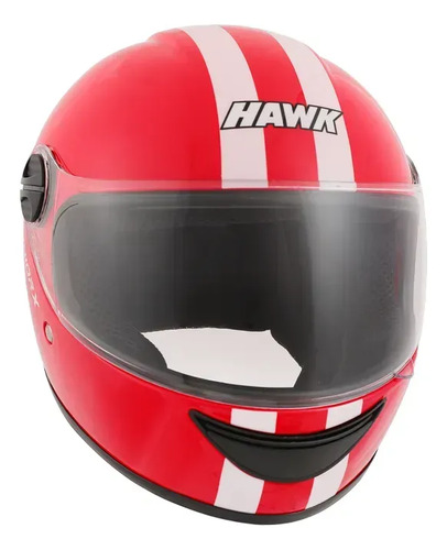 Casco Integral Para Niños Hawk Rsjuniorx Rpm Rojo Viper Brillante L