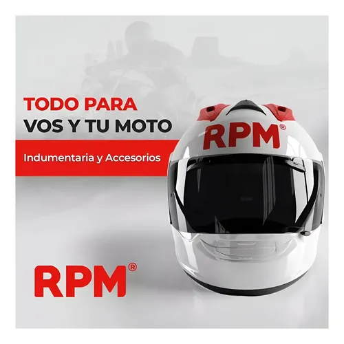 Casco Integral Moto Hawk Rs11x Doble Visor Rpm Rojo Spike Brillante Xl
