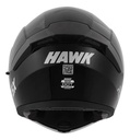 Casco Rebatible Moto Hawk Rs5x Doble Visor Rpm Negro Solid Brillante S