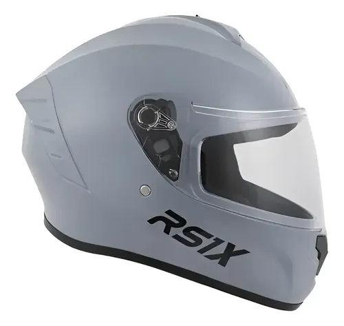 Casco Moto Integral Hawk Rs1x Rpm Gris Solid Brillante Xl