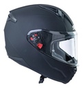 Casco Moto Integral Smk Bionic Visor Simple Rpm Negro Solid Mate Xl