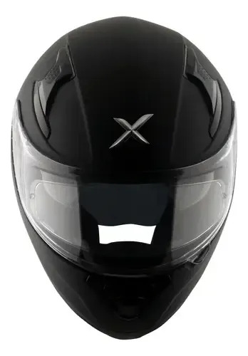 Casco Moto Integral Axor Apex Doble Visor Rpm Negro Solid Mate M