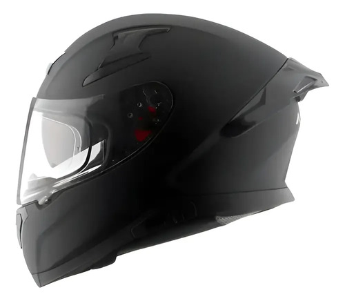 Casco Moto Integral Axor Apex Doble Visor Rpm Negro Solid Mate L