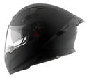 Casco Moto Integral Axor Apex Doble Visor Rpm Negro Solid Mate L
