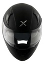 Casco Moto Integral Axor Apex Doble Visor Rpm Negro Solid Mate L