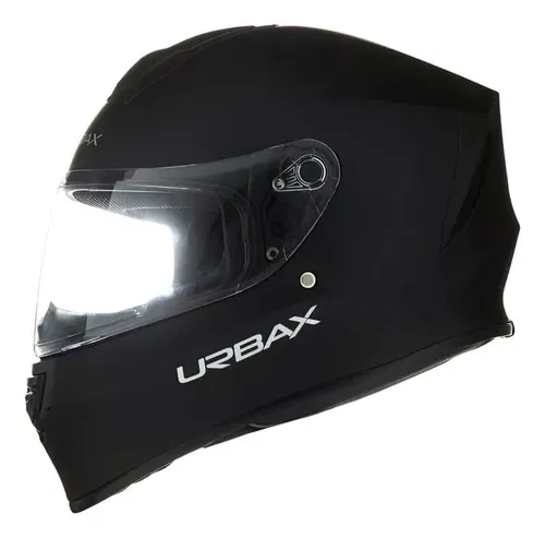 Casco Moto Integral Urbax Ff018 Mito Rpm Negro Solid Mate M