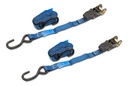 Cinta De Amarre Bremen  Con Crique Tensor 5 Metros X 2 Rpm Azul Acero