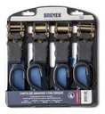 Cinta De Amarre Bremen  Con Crique Tensor 5 Metros X 4 Rpm Azul Acero