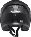 Casco Moto Abierto Mentonera Desmontable Ls2 606 Drifter Rpm Negro Solid Mate M
