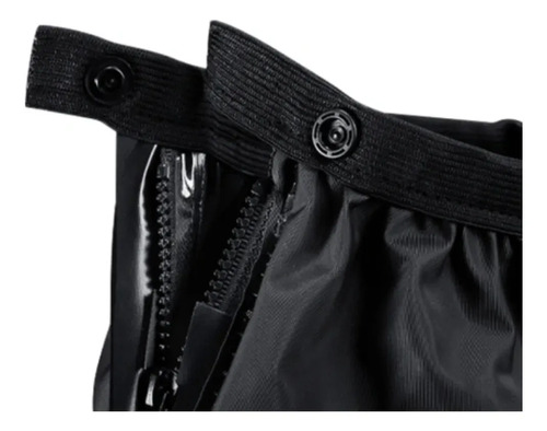 Galochas Cubre Calzado Impermeable Con Cierre Scoyco Rb02 Negro Xl