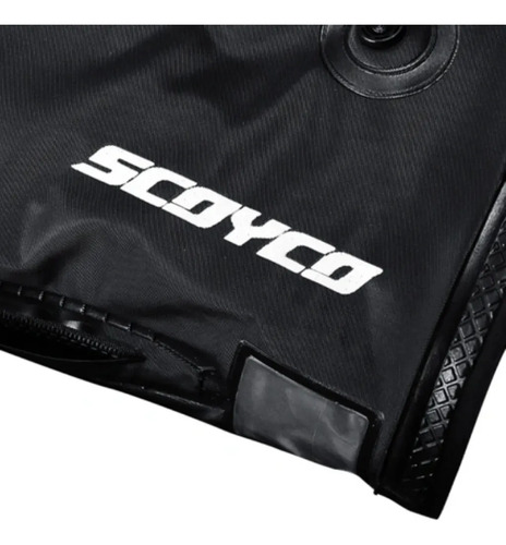 Galochas Cubre Calzado Impermeable Con Cierre Scoyco Rb02 Negro Xl