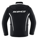 Traje Lluvia Moto Scoyco Rc10-2 Reflectante Impermeable Rpm Negro Xl