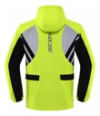 Traje De Lluvia Moto Scoyco Rc09 Reflectante Impermeable Rpm Negro/amarillo M