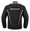 Traje De Lluvia Moto Scoyco Rc10 Reflectante Impermeable Rpm Negro M