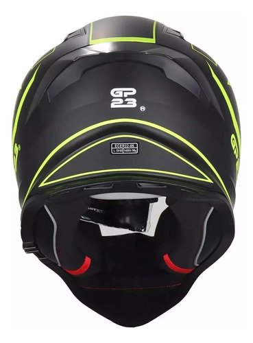 Casco Moto Enduro Cross Gp23 Doble Visor Rpm