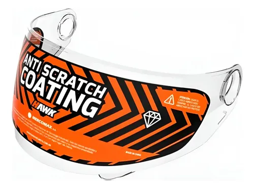 Visor Casco Hawk Rs5 / Rs5 Vector / Rs5 / Rs11 Cristal Rpm Cristal