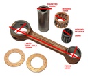 Kit Biela Suzuki Ax 100  Calida  Original  Rpm
