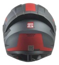 Casco Moto Integral Gp23 Raptor + Visor Transparente Rpm Rojo Ws-609 Mate S