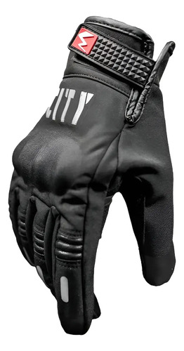 Guantes Moto Invierno Antideslizantes Mototimes Táctiles Xxl Negro