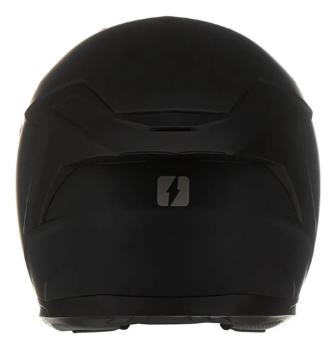 Casco Moto Integral Mac Ff956 Ozono + Visor Oscuro Rpm Negro Solid Mate S